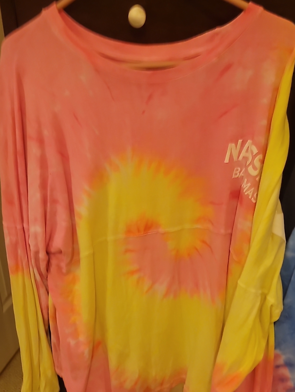 Exist Kids Tie-Dye Long Sleeve Top - Pink & Yellow